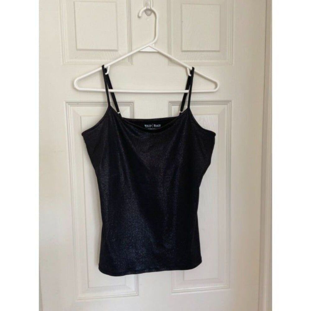 White House Black Market Black Simmer Cami (Medium)
